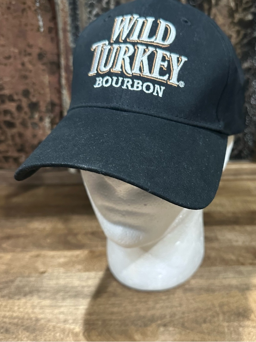 Wild Turkey Bourbon Black Baseball Cap